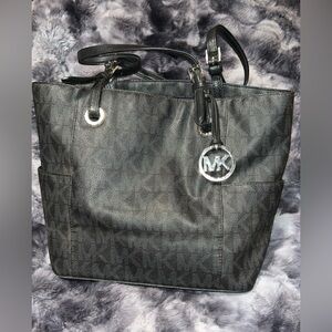 Michael Kors Charcoal Signature Tote